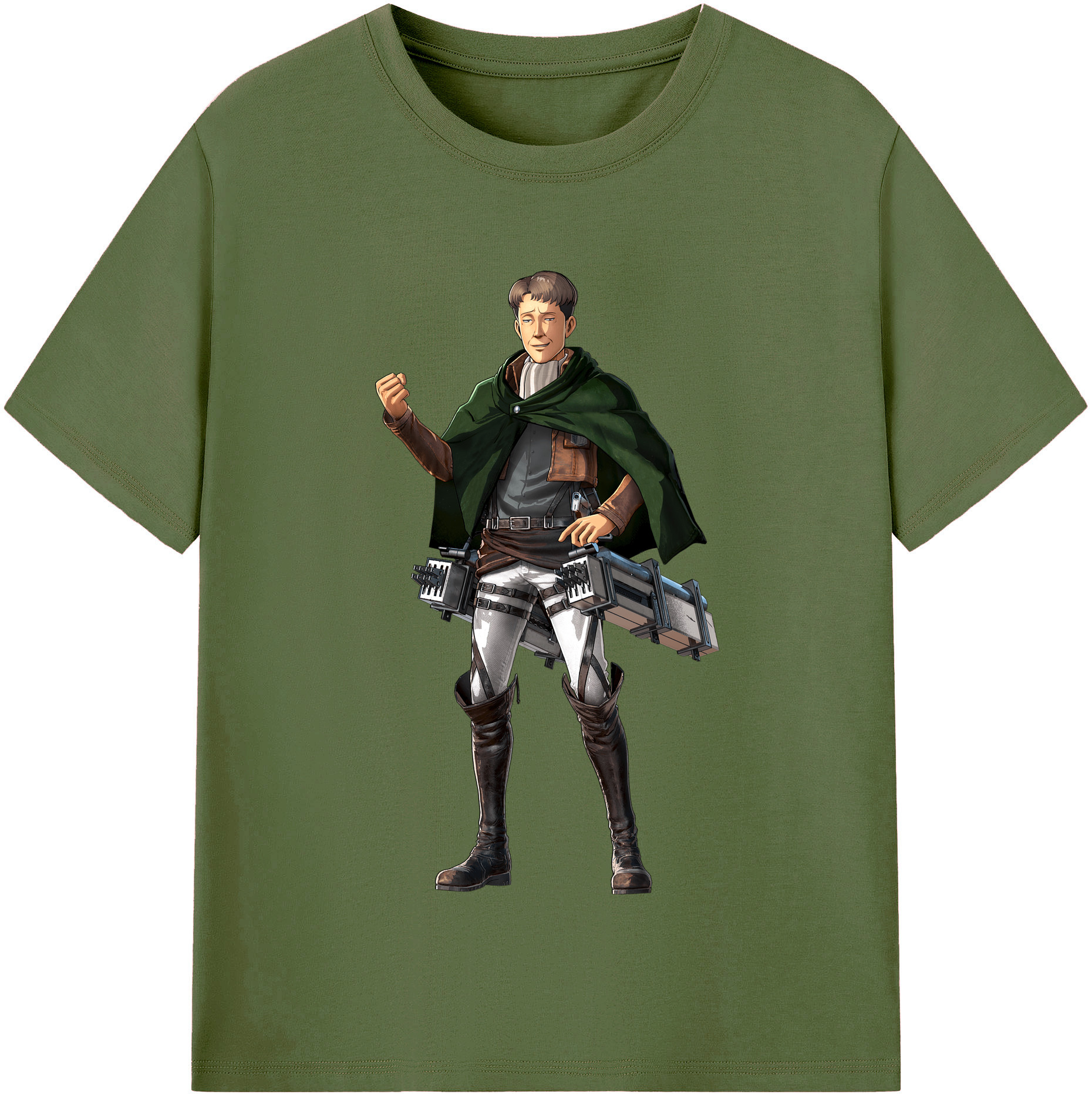 （画像用） 進撃の巨人 Attack on Titan 綿100％半袖Tシャツ（フロントプリント）